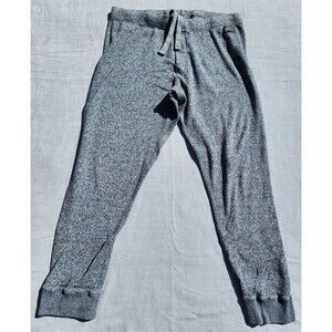 Roots Original boyfriend sweatpants in salt and pepper grey Size L Drawstring